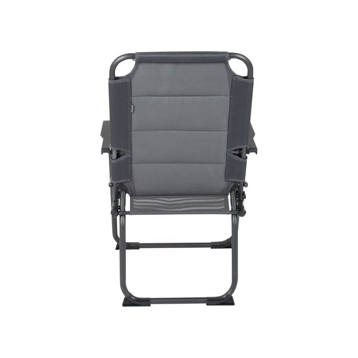 Bo-Camp Chair Copa Rio Air M Padded Aluminium Grey - Bo-Camp - My Roof Tent