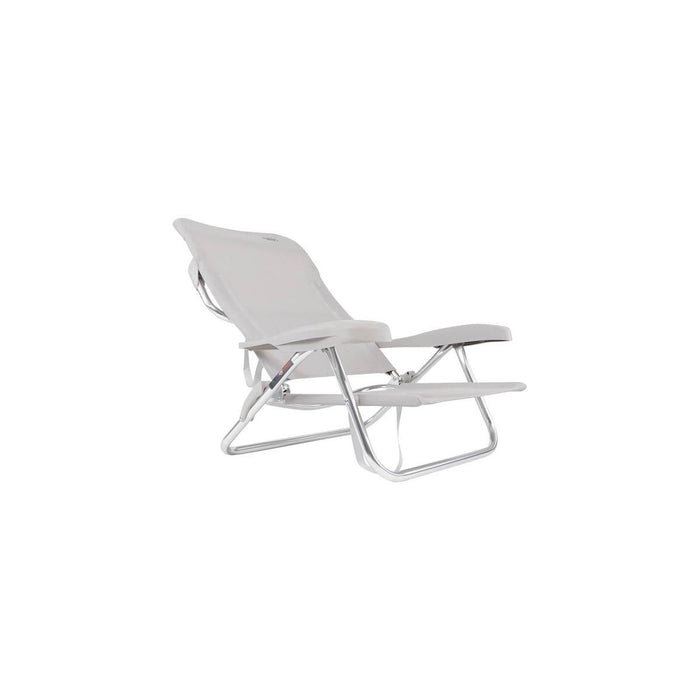 Crespo Beach Chair AL/221 Light Grey - Crespo - My Roof Tent