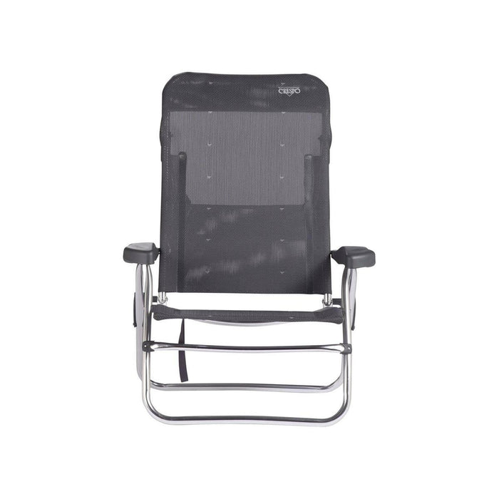 Crespo Beach Chair AL/223 Dark Grey - Crespo - My Roof Tent