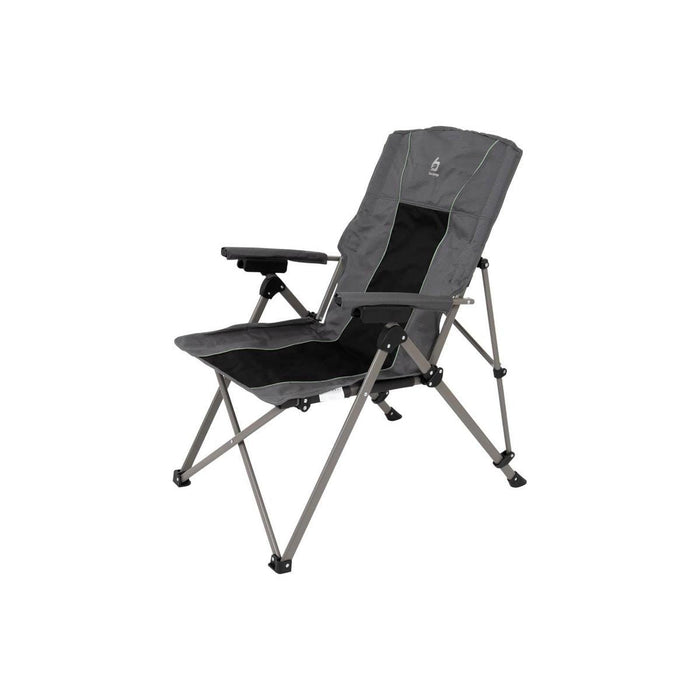 Bo-Camp Folding Chair Fraser 4 Positions Anthracite - Bo-Camp - My Roof Tent