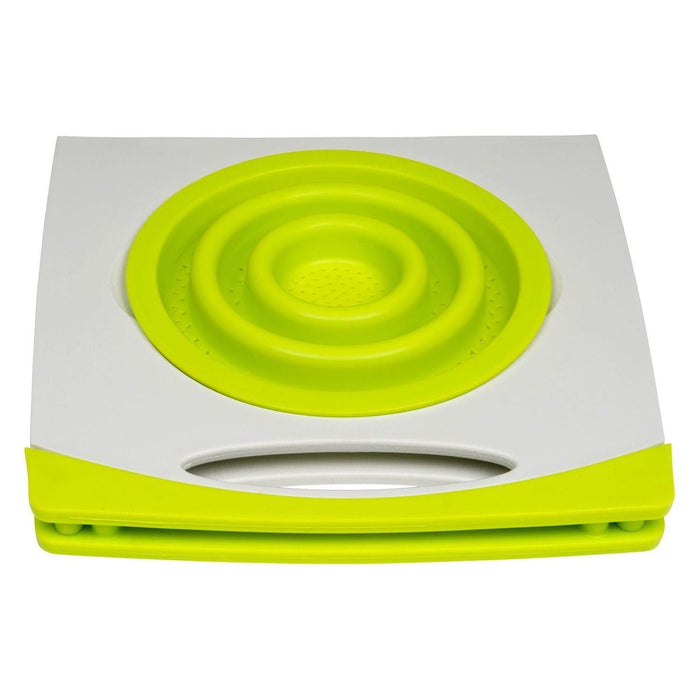 MDS1203 Reimo Folding chopping board silicone strainer 94090 - Camp 4 - My Roof Tent