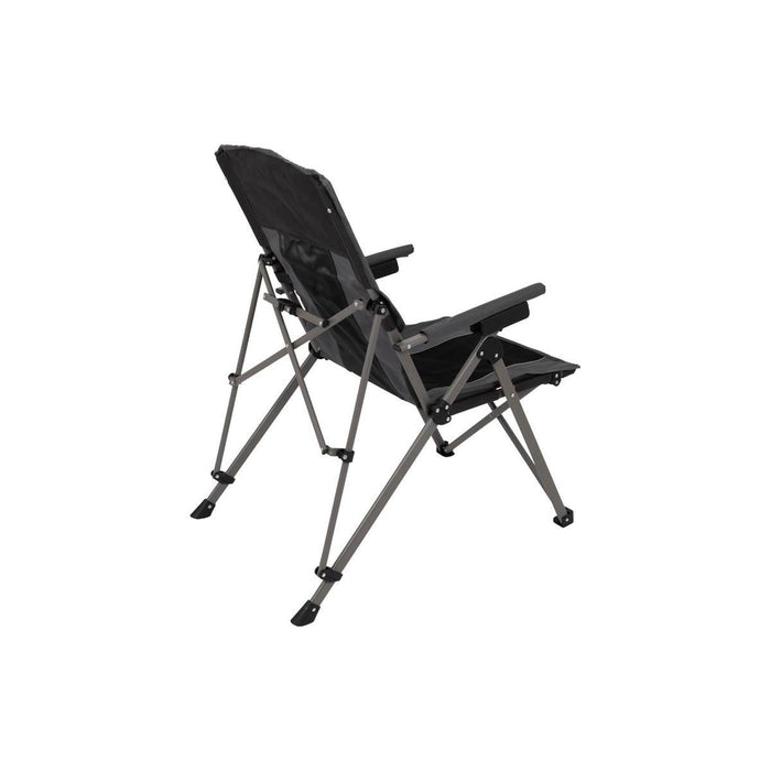 Bo-Camp Folding Chair Fraser 4 Positions Anthracite - Bo-Camp - My Roof Tent