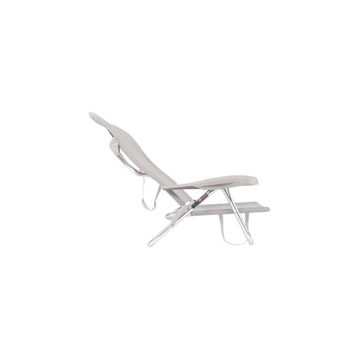 Crespo Beach Chair AL/221 Light Grey - Crespo - My Roof Tent