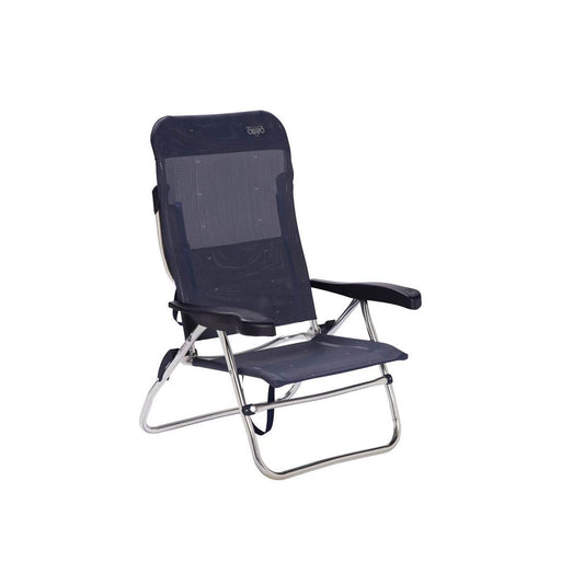 Crespo Beach Chair AL/223 Dark Blue - Crespo - My Roof Tent