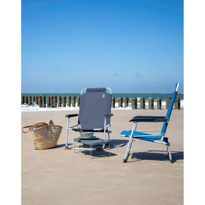 Bo-Camp Beach Chair Copa Rio Beach Aluminium Graphite - Bo-Camp - My Roof Tent