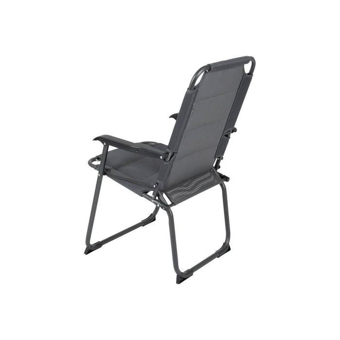 Bo-Camp Chair Copa Rio Air M Padded Aluminium Grey - Bo-Camp - My Roof Tent