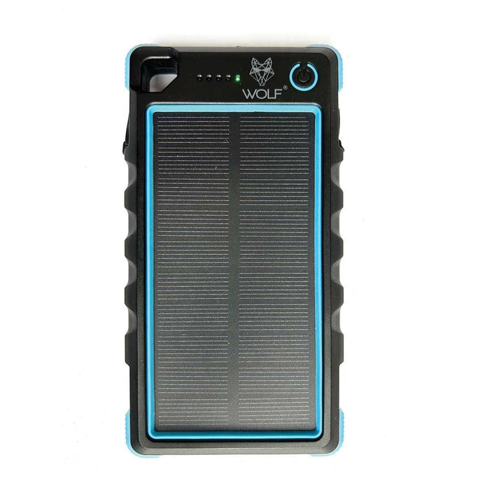 Wolf Outdoors SPB-10 Solar Power Bank Blue Edition - Wolf Outdoors - My Roof Tent
