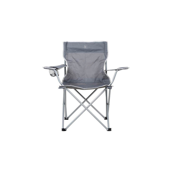 Bo-Camp Folding Chair Compact Steel Grey - Bo-Camp - My Roof Tent