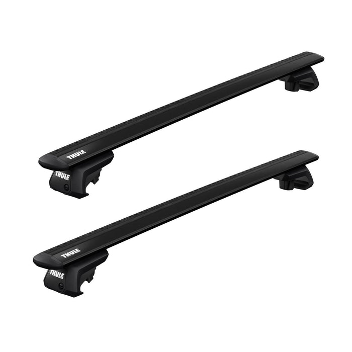 Thule WingBar Evo Roof Bars Black fits Dacia Bigster 2025- 5 doors with Raised Rails - Thule - My Roof Tent