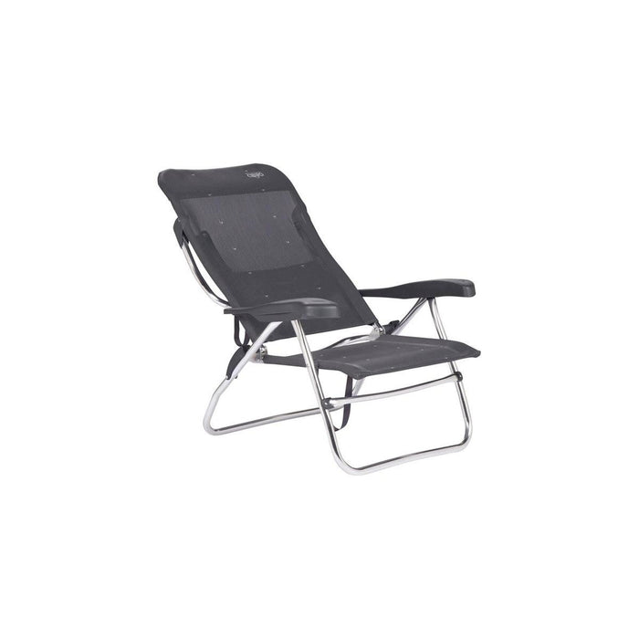 Crespo Beach Chair AL/223 Dark Grey - Crespo - My Roof Tent