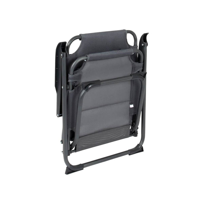 Bo-Camp Chair Copa Rio Air M Padded Aluminium Grey - Bo-Camp - My Roof Tent