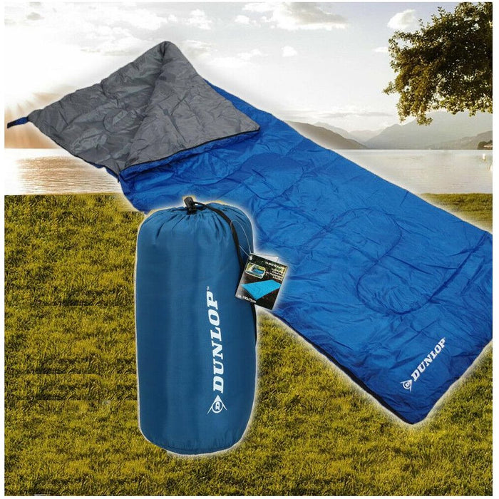Dunlop Single Blankets Sleeping Bag 190 X 75 cm Summer 1 Person Sleeping Bag - Dunlop - My Roof Tent