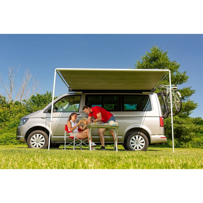 Fiamma F35 Pro Manual Awning 180cm Silver Case Grey Fabric - Fiamma - My Roof Tent