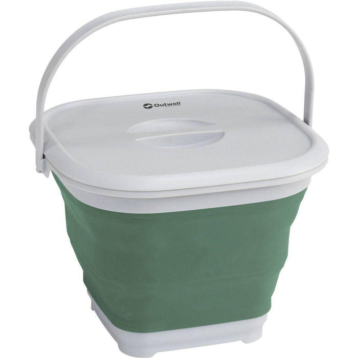 Outwell Collaps Collapsible Bucket Square w/lid 9l - Outwell - My Roof Tent