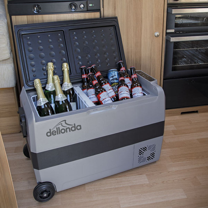 Dellonda Portable Fridge Freezer/Cool Box with LED Display 60L DL15 - Dellonda - My Roof Tent