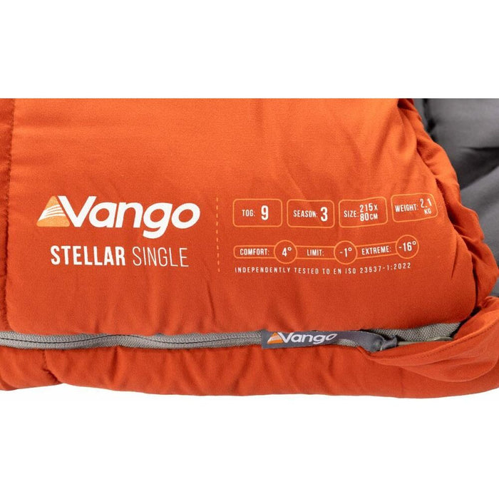 Vango Stellar Single Sleeping Bag Harissa - Vango - My Roof Tent