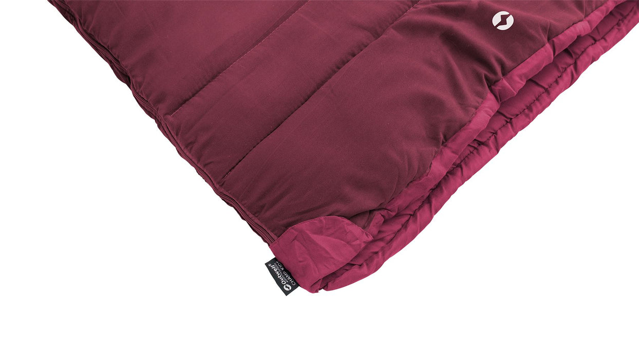 Outwell Champ Kids Deep Red Red Junior Sleeping Bag - Outwell - My Roof Tent