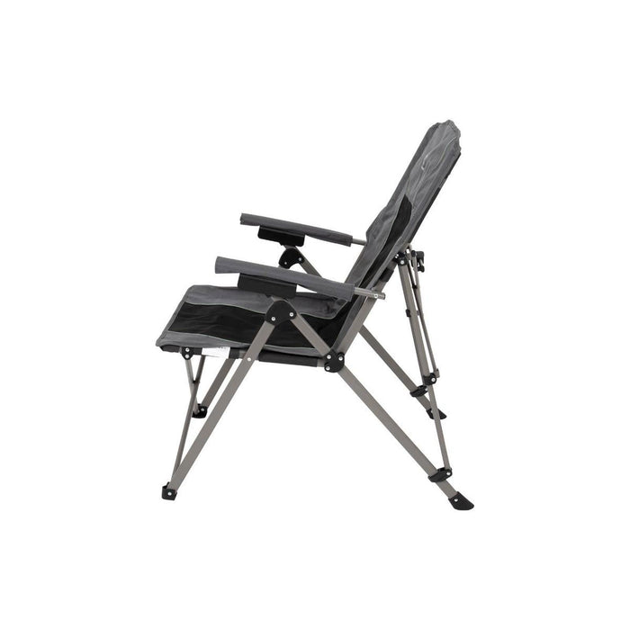 Bo-Camp Folding Chair Fraser 4 Positions Anthracite - Bo-Camp - My Roof Tent