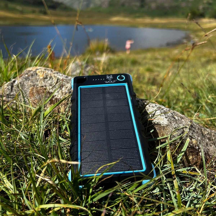Wolf Outdoors SPB-10 Solar Power Bank Blue Edition - Wolf Outdoors - My Roof Tent