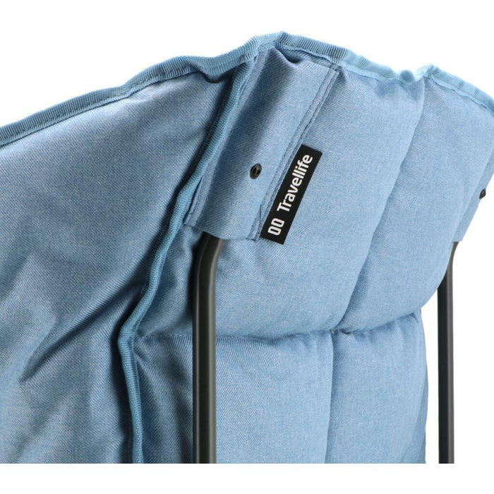 Travellife Lago Chair Cross Wave Blue 2129960 - Travellife - My Roof Tent