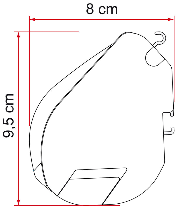 Fiamma F35 Pro Minivan Awning - Titanium Case - Fiamma - My Roof Tent