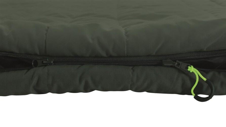Outwell Camper Lux Double Forest Green Double Sleeping Bag - Outwell - My Roof Tent