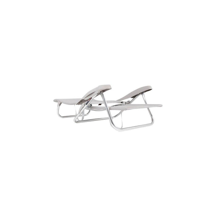 Crespo Beach Chair AL/221 Light Grey - Crespo - My Roof Tent