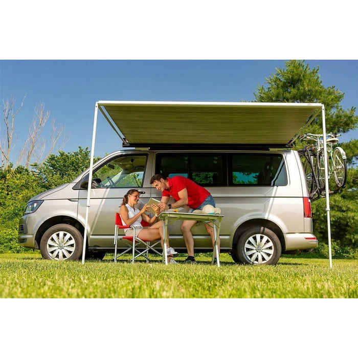 Fiamma F35 Pro 250 Awning Deep Black Case Royal Grey Fabric Campervan Caravan - Fiamma - My Roof Tent