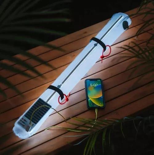 Luminaid PackLite Solar Beam Lantern with Phone Charger - Adventure Ready - My Roof Tent