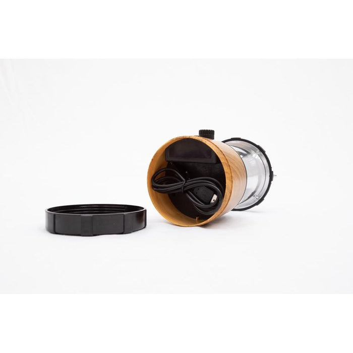 Vango Nova 200 Recharge USB Camping Lantern - Wood Effect - Vango - My Roof Tent