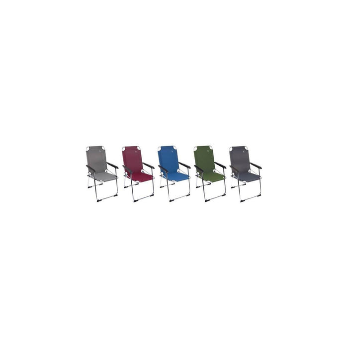 Bo-Camp Chair Copa Rio M Aluminium Graphite - Bo-Camp - My Roof Tent