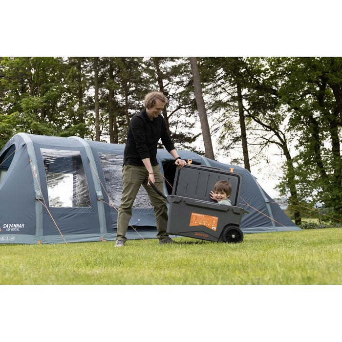 Vango Vango Glacier Wheelie 70L Cooler Coolbox 70L Grey - Vango - My Roof Tent