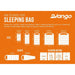 Vango Mantis 200 Sleeping Bag Deep Lagoon - Vango - My Roof Tent