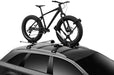 Thule Up Ride roof top bike rack wheel mount black/aluminium Roof Bike Rack - Thule - My Roof Tent