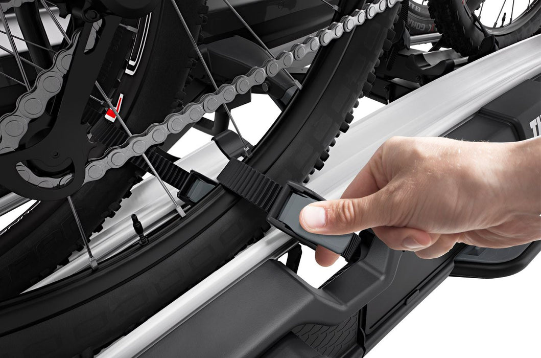 Thule Velo Space XT three-bike platform towbar bike rack black/aluminium Towbar Bike Rack - Thule - My Roof Tent