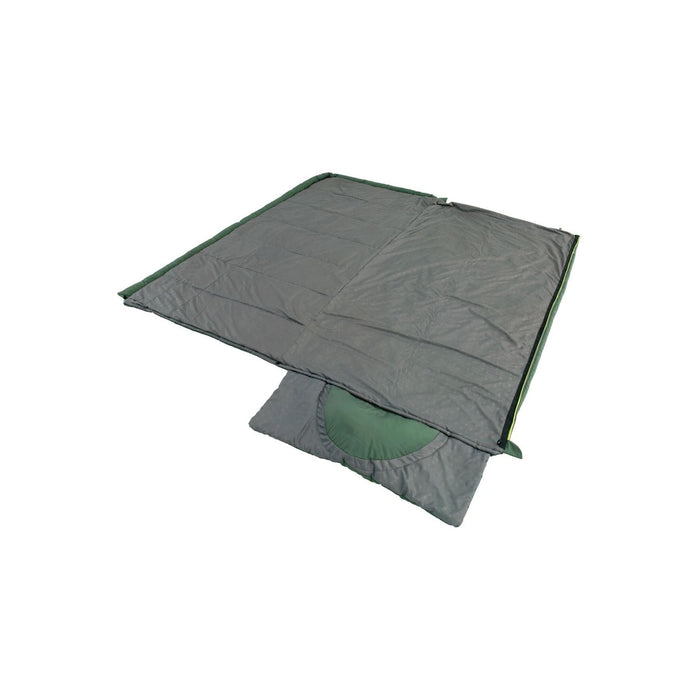 Outwell Contour Lux XL Sleeping Bag 3 Season Green - Outwell - My Roof Tent
