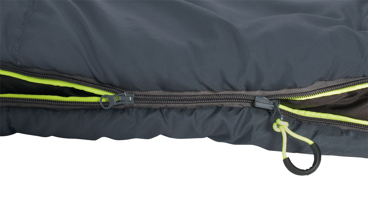 Outwell Campion Lux Double Dark Grey Double Sleeping Bag - Outwell - My Roof Tent