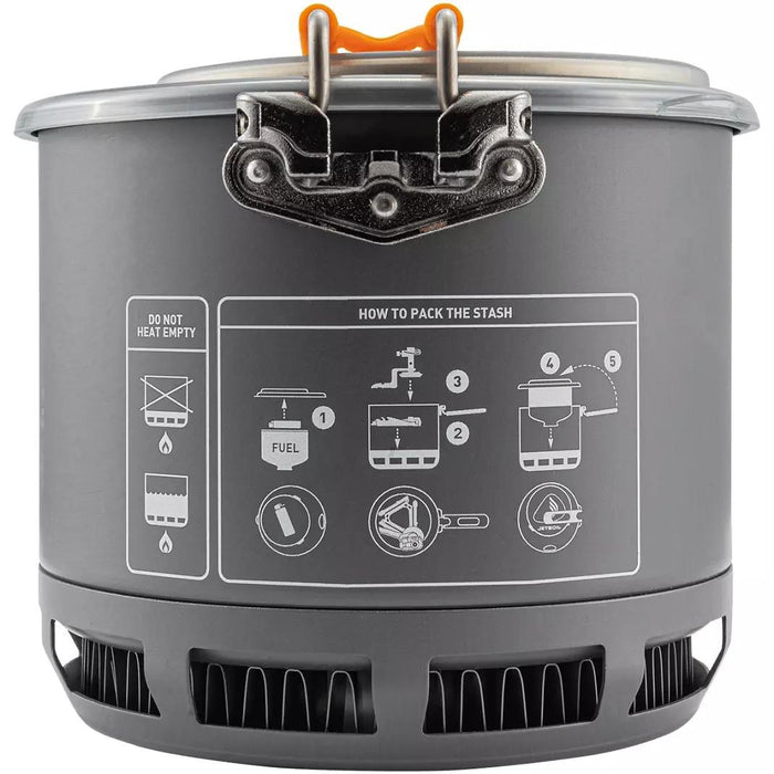 Jetboil Stash Ultralight Camping & Backpacking Stove Cooking System - Grey - Jetboil - My Roof Tent