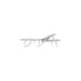 Crespo Beach Chair AL/221 Light Grey - Crespo - My Roof Tent