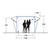 Outwell Crossville 250SA Air Drive-Away Campervan Air Awning 175-200cm - Outwell - My Roof Tent