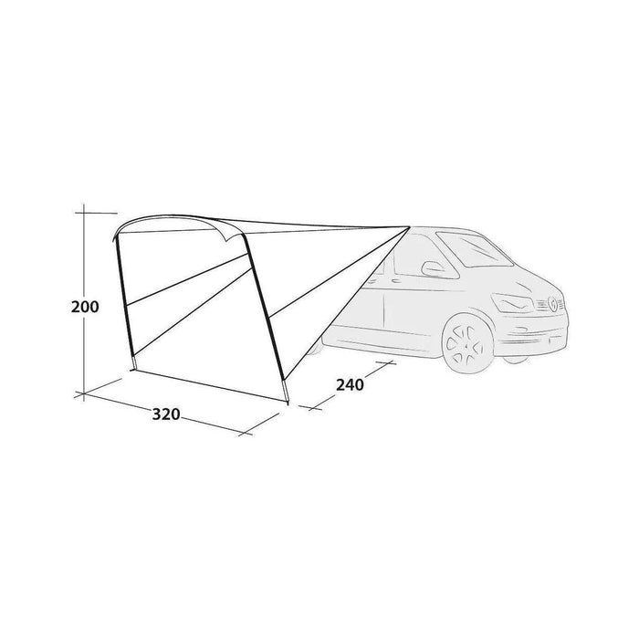 Outwell Vehicle Touring Canopy Shelter - For Motorhomes, Campervans & Caravans - Outwell - My Roof Tent