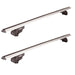 Roof Tent Bars Aluminium Roof Bars fits Kia Sportage 2004-2010 Suv 5-dr with Raised Rails - Summit - My Roof Tent
