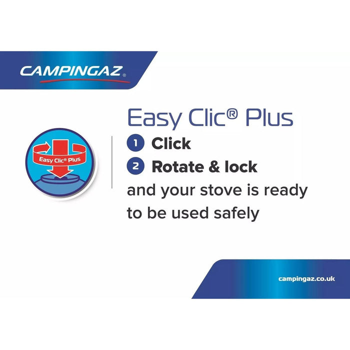 Campingaz Gas Stove Twister Plus Piezo Single Burner Hiking Camping Outdoors - Campingaz - My Roof Tent