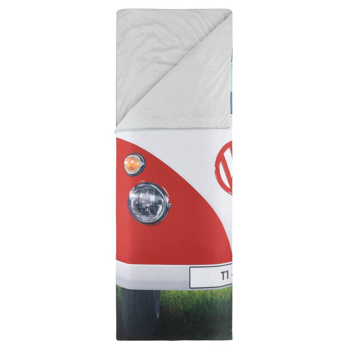 Vw Single Sleeping Bag Titan Red 190Cm X 75Cm OL0182-RD - Board Masters - My Roof Tent