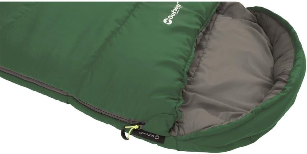 Outwell Campion Junior Kid / Childrens Sleeping Bag Green - 2 Season - Outwell - My Roof Tent