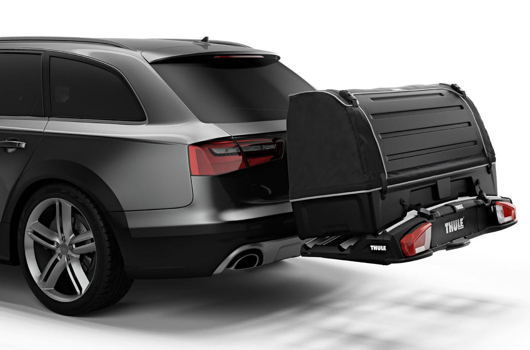 Thule Velo Space XT three-bike platform towbar bike rack black/aluminium Towbar Bike Rack - Thule - My Roof Tent