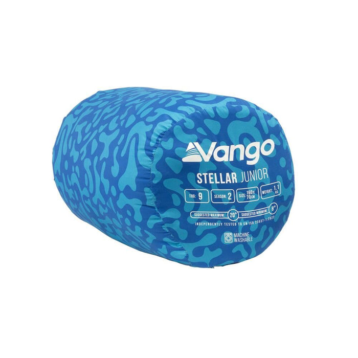 Vango Stellar Junior Sleeping Bag Junior Atlantic Blue - Vango - My Roof Tent