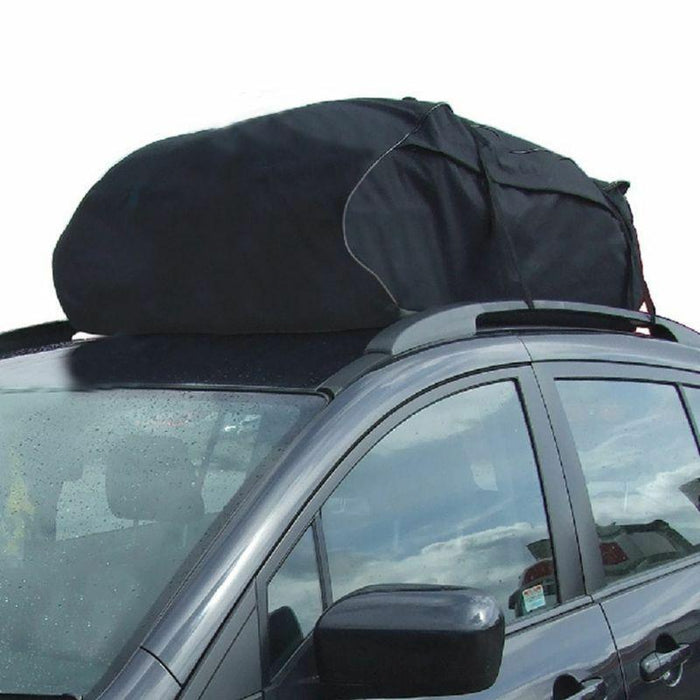 458 Litre Large Car Cargo Travel Rain Proof Roof Top Bag Storage Carrier Box - Streetwize - My Roof Tent