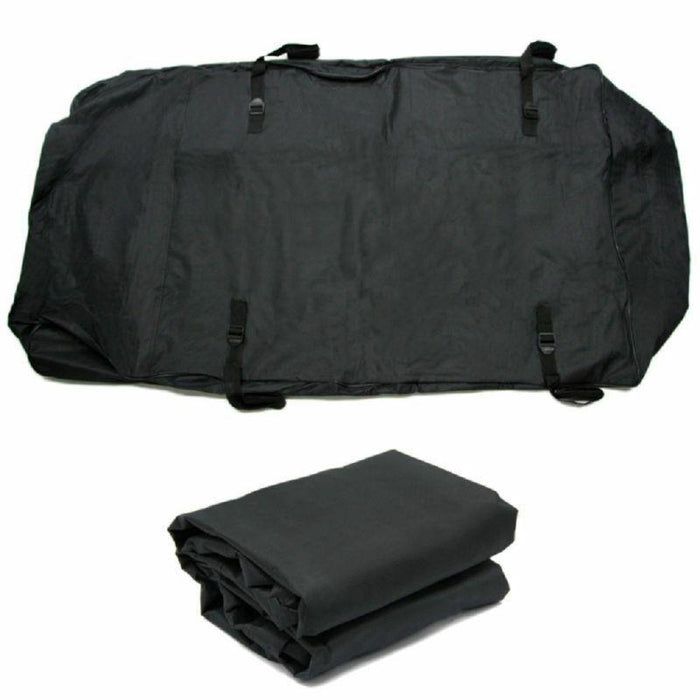 458 Litre Large Car Cargo Travel Rain Proof Roof Top Bag Storage Carrier Box - Streetwize - My Roof Tent