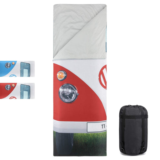 Vw Single Sleeping Bag Titan Red 190Cm X 75Cm OL0182-RD - Board Masters - My Roof Tent